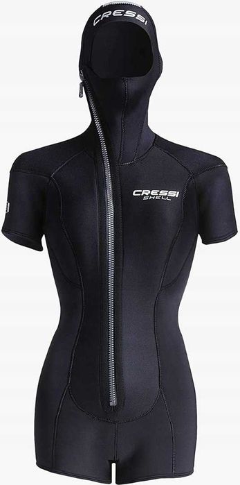 Cressi Shell, pianka neoprenowa damska 5mm, krótkie spodenki, S/2