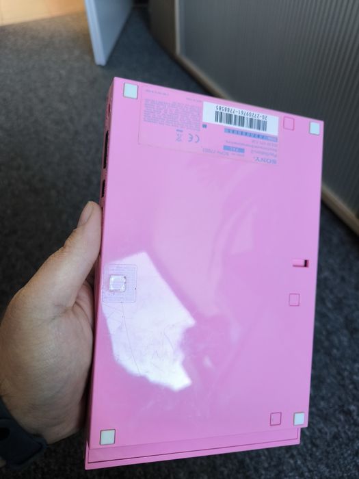PlayStation 2 ps2 slim pink różowy