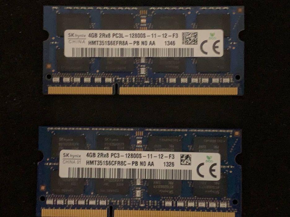Оперативна памʼять 8GB DDR3
