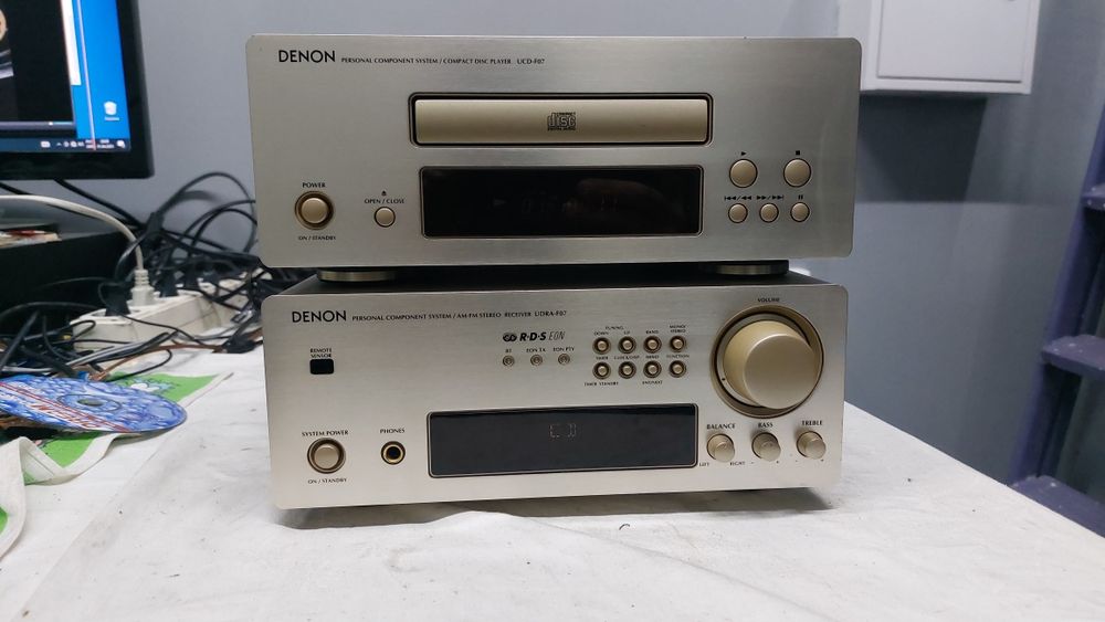 Denon udra f07 стереоресивер +cd