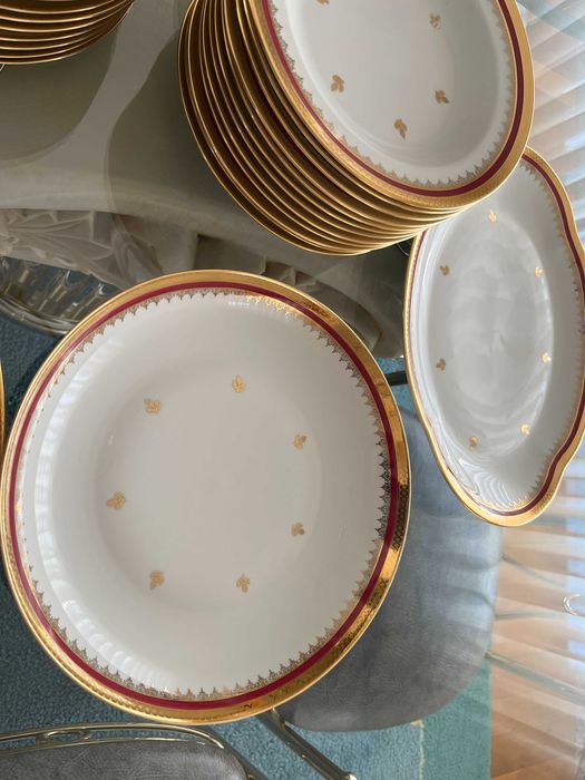 Serviço Jantar Limoges 70 peças