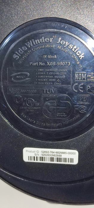 Dois joystick antigos Microsoft