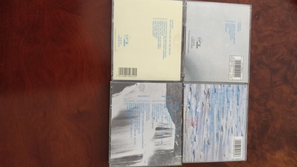 CDs de Genesis - trespass, foxtrot,selling eng e The lamb lies down