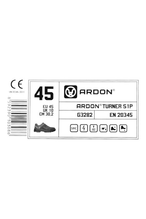 Buty robocze półbuty ochronne ARDON Turner S1P SRC rozmiar 45