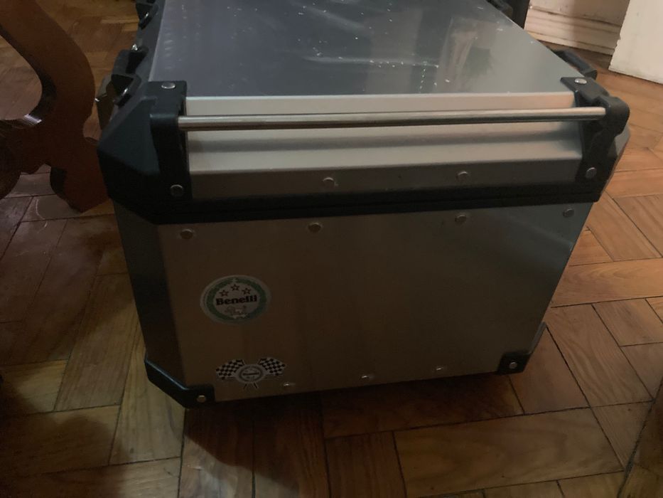 Vendo 3 malas originais de alumínio Bennelli TRK 502x