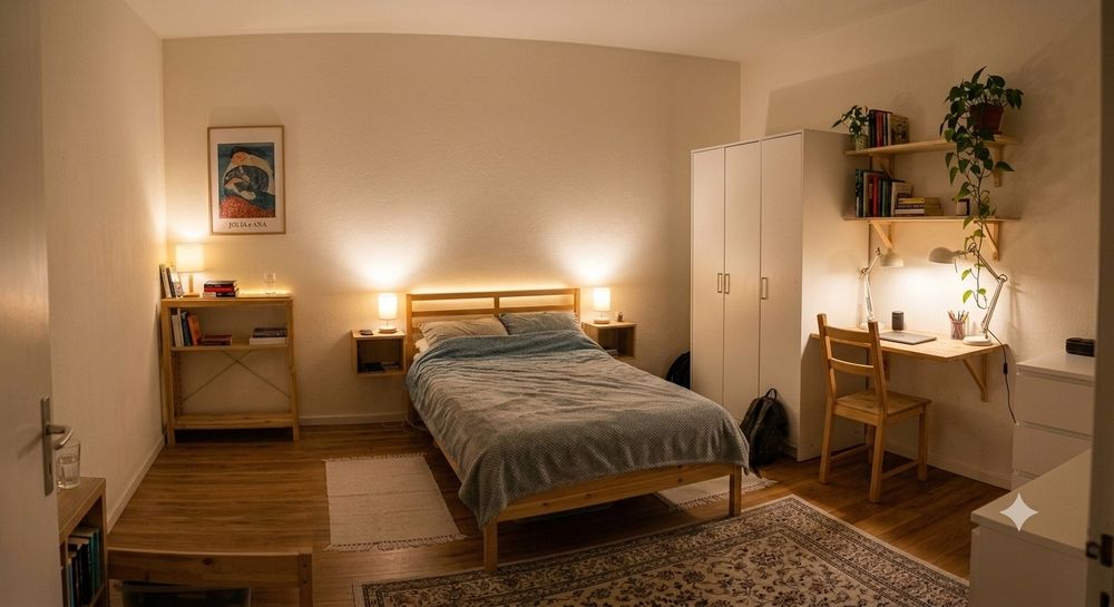 Quarto, partilhado