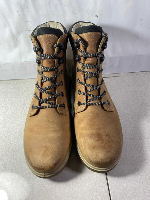 ecco gora gore-tex кожаные термо ботинки 39р 25см оригинал