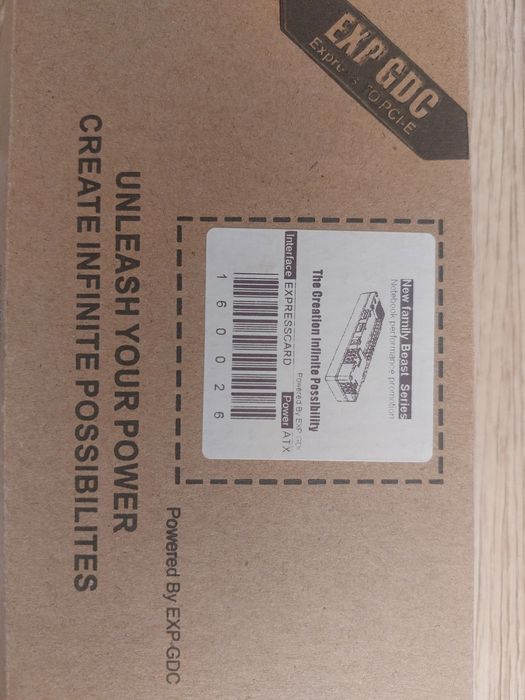 Zewnetrzny adapter grafiki do laptopa EXP GDC