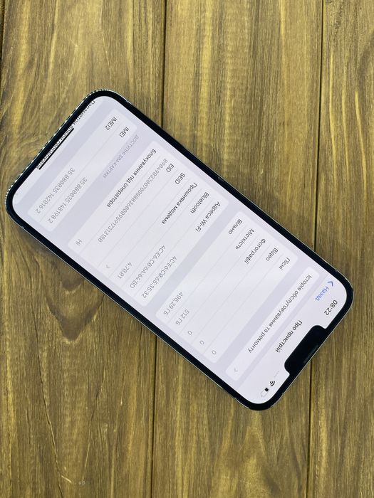 Apple iPhone 13 Pro Max 512Gb Sierra Blue (Neverlock) #1982