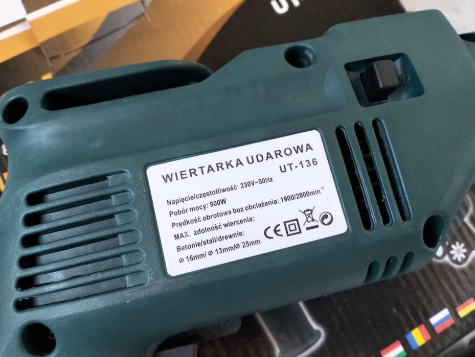 Wiertarka udarowa 900W
