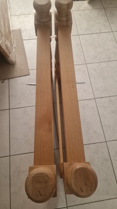 Mesa rectangular carvalho 1700x1000 extensivel + 50cms