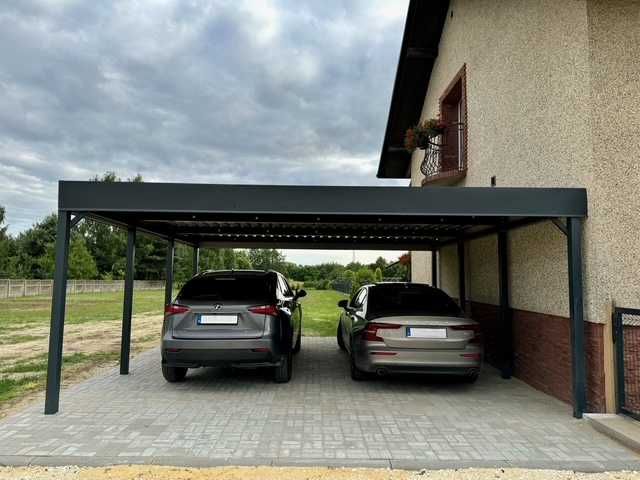 Carport 6x6 6x3 Wiata Samochodowa Altana Metalowa