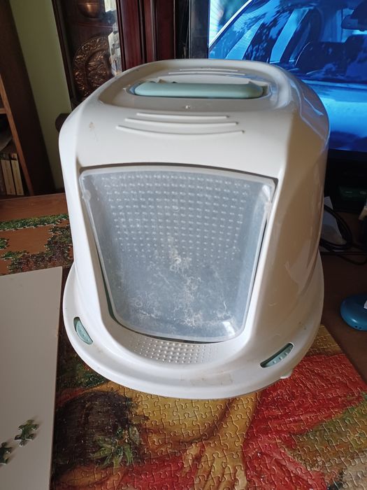 Caixa de areia para gatos