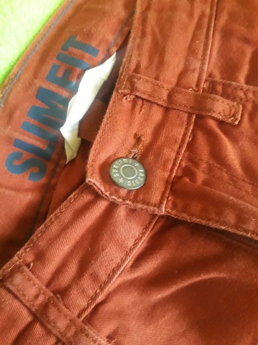 Spodnie dla chłopca 158 jeansy kolorowe 12 13 lat