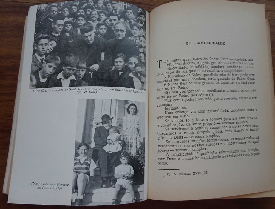 O Santo Padre Cruz de Maria Joana Mendes Leal - Ano Edição 1976