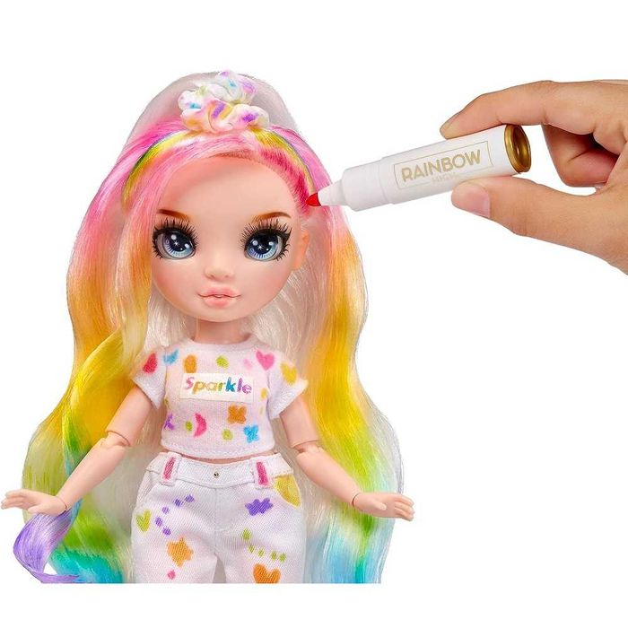 Lalka Rainbow High Color & Create Lalka z niebieskimi oczami