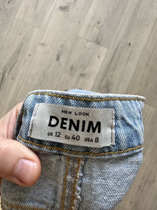 Джинсові міні юбки