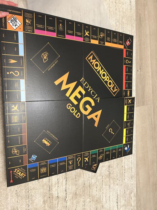 Monopoly Mega Gold - edycja kolekcjonerska