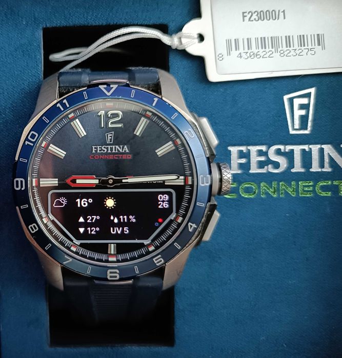 Festina Connected D F23000/1 Zegarek hybrydowy - smartwatch JAK NOWY