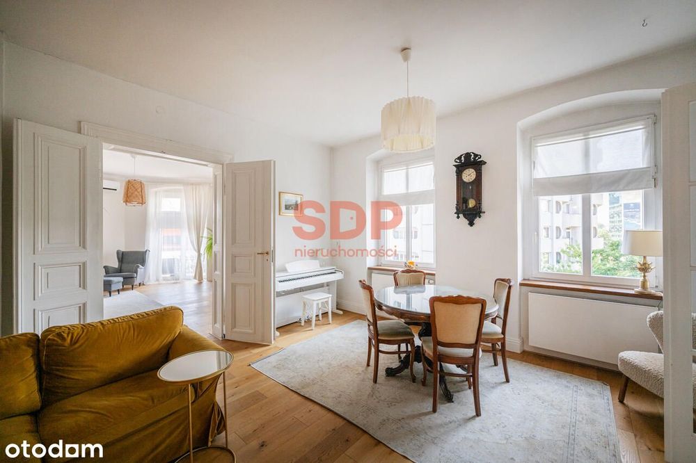 3 pokoje | 112 m2 | Kamienica i wyjątkowe wnętrze | Plac Grunwaldzki