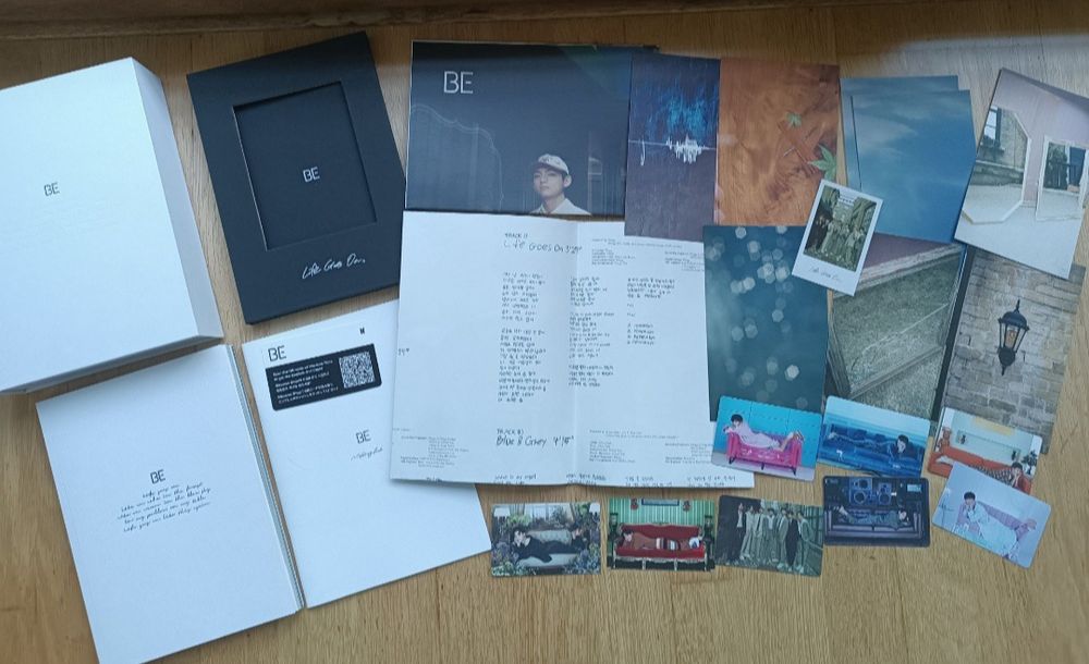 BTS BE album (deluxe edition)