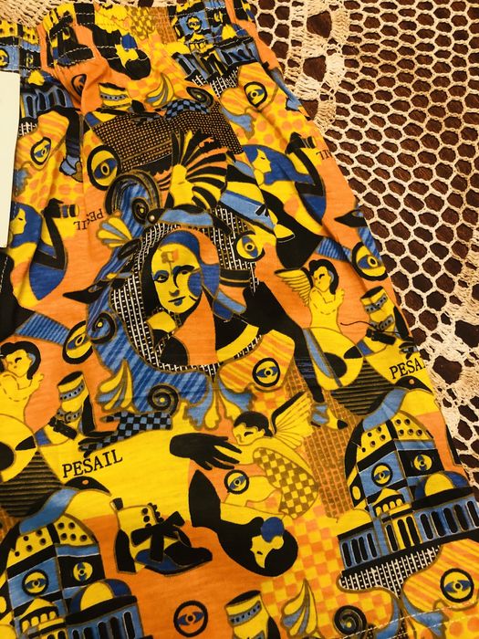 Pesali kolorowe komiks bokserki spodenki męskie chłopięce L