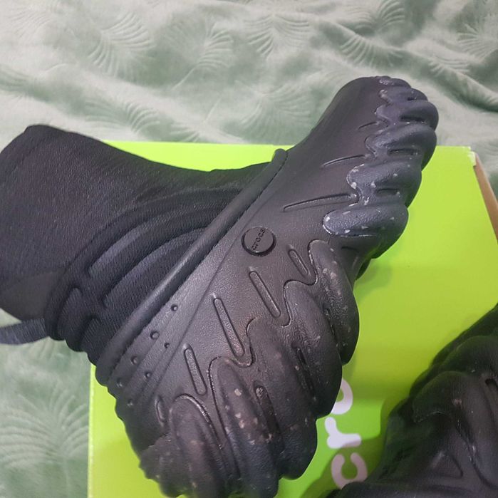 Crocs Echo Boot Z Shield śniegowce buty zimowe kalosze suwakiem 37/38