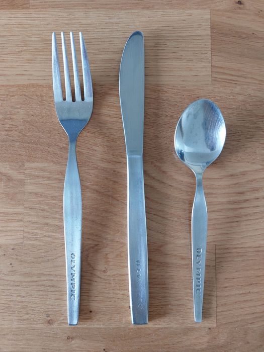 Talheres da Olympic Airlines