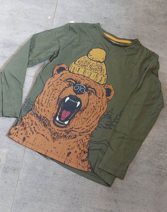 T-shirt z długim rękawem koszulka r.146/152