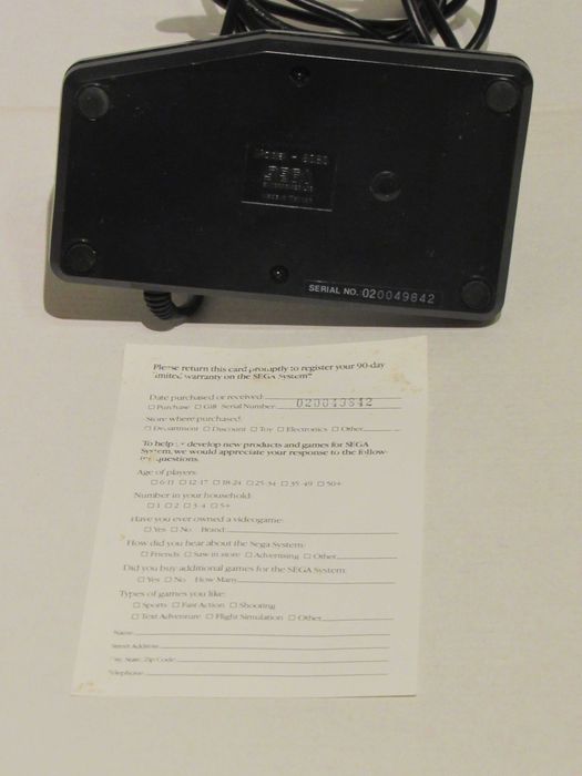 Control Stick para Sega Master System em caixa PT