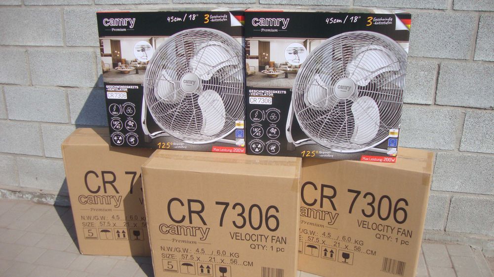 Вентилятор напольный підлоговий вентилятор дом офис CR 7306