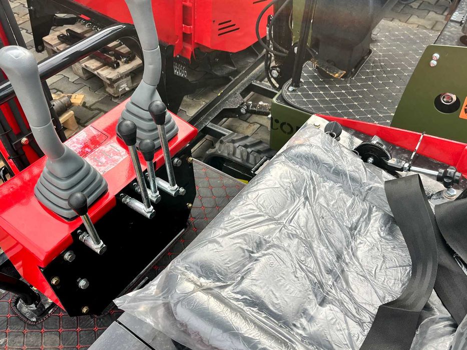 Minikoparka gąsienicowa Captok CK13 1000 kg 1 tona benzyna