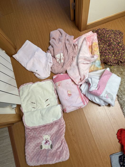 Mantas de bébé - menina