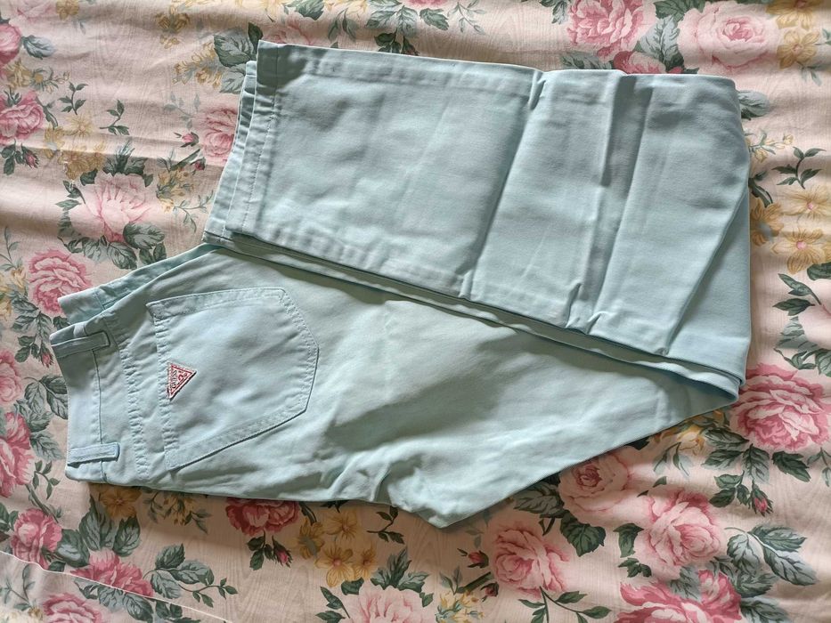 Calças azul claro Guess