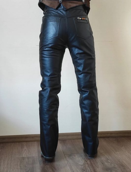 Spodnie skórzane biker damskie Harley Davidson 36 S