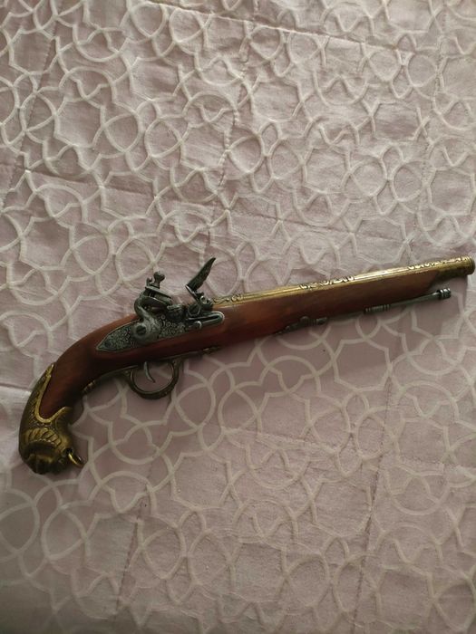 Pistola De Pederneira  S. XVIII