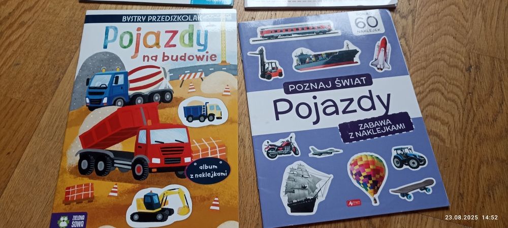 Zestaw książeczek edukacyjnych