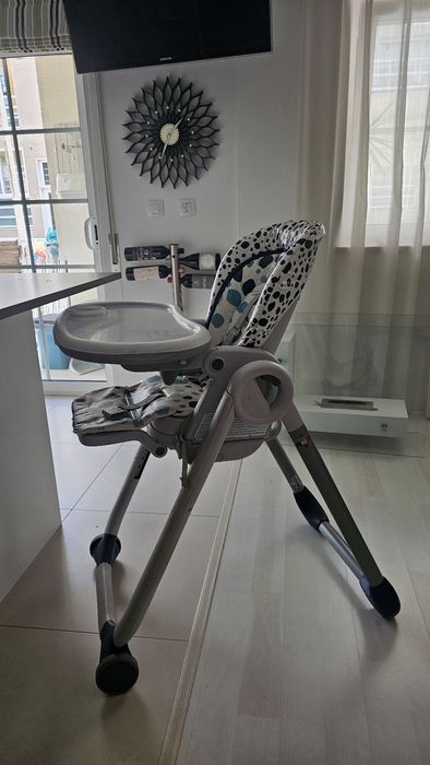 Cadeira de Refeição CHICCO Polly Progres5 Cinzento