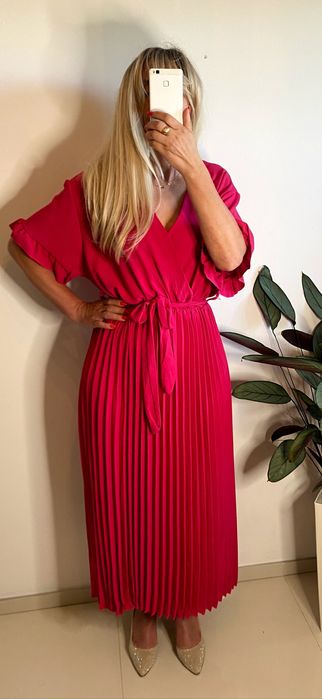 Sukienka 4xl 5xl 6xl chrzest wesele