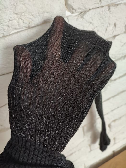 Колготи рубчик люрекс