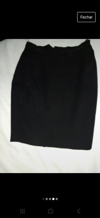 Conjunto Blazer e Saia Preto