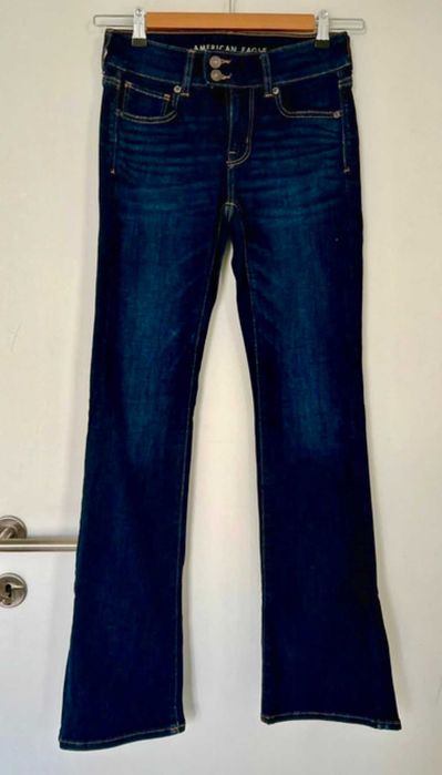 Джинси American Eagle Kick Boot, Mid Rise, Stretch, нові, US 4