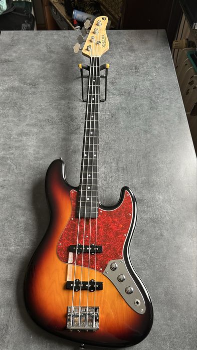 Schecter Japan Jazz Bass MiJ heban i jesion limitowana wersja japońska gitara basowa
