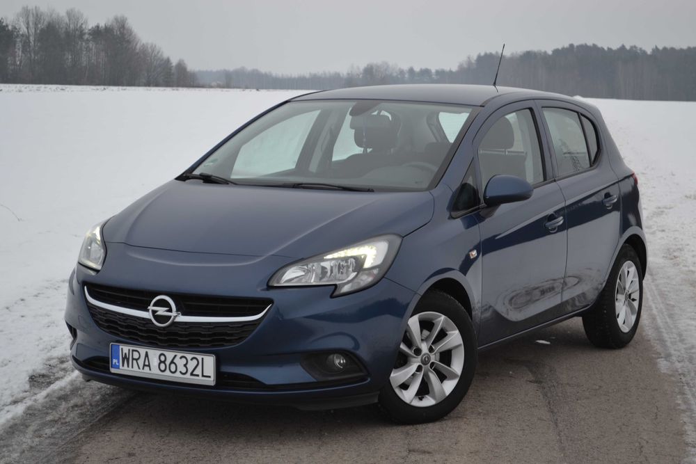 Opel Corsa E 1.4 Benzyna 90KM Klima Ledy Dotyk Radio Alufelgi Oryginał
