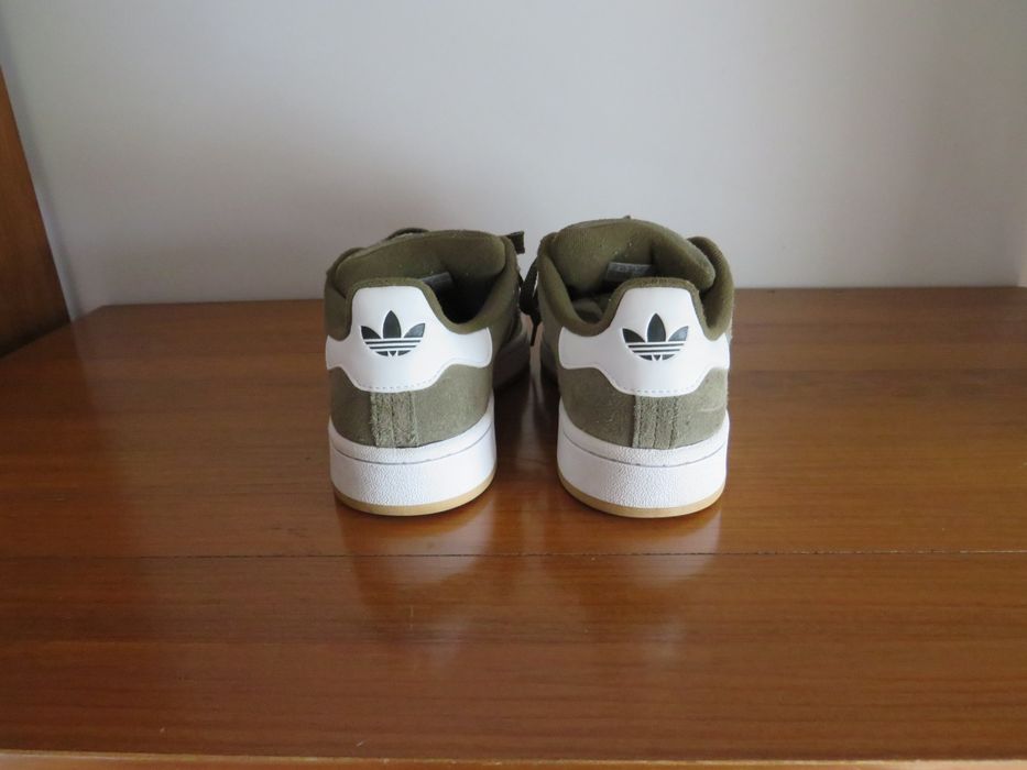 Adidas Campus 00s Olive / Cloud White / Gum (Verde Oliva/Branco) - Tam