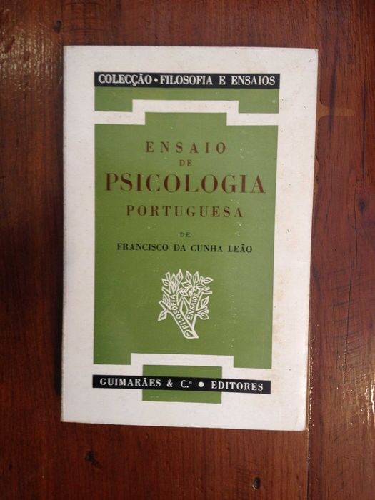 Francisco da Cunha Leão - Ensaio de Psicologia portuguesa