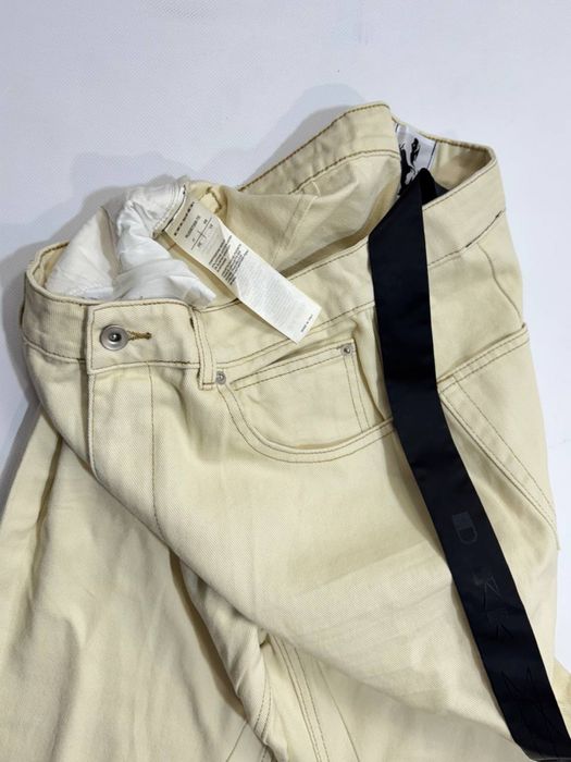 штаны Rick Owesn Flared White Pants