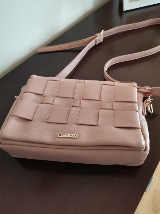 Listonoszka Wittchen  pudrowy  róż w bardzo dobrym stanie