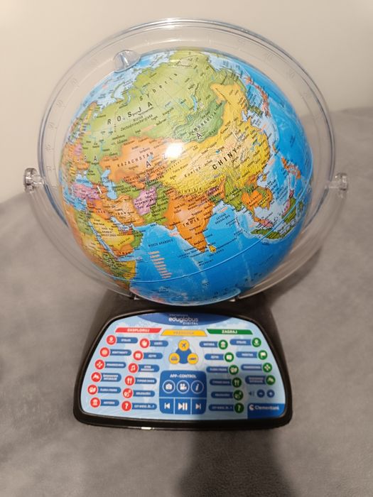 Interaktywny eduglobus edukacyjny