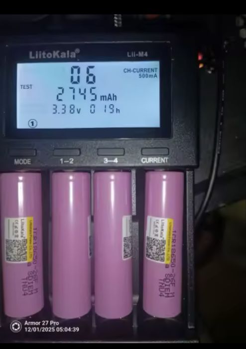 НОВЫЕ ! Качественные Li-ion аккумуляторы LIITOKALA 18650 2600mAh